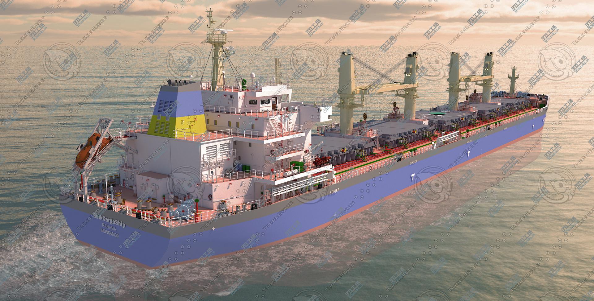 images/goods_img/2021040234/3D BulkCargoShip and carrire ship model/2.jpg